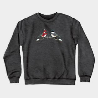 Chickadee's Christmas Crewneck Sweatshirt
